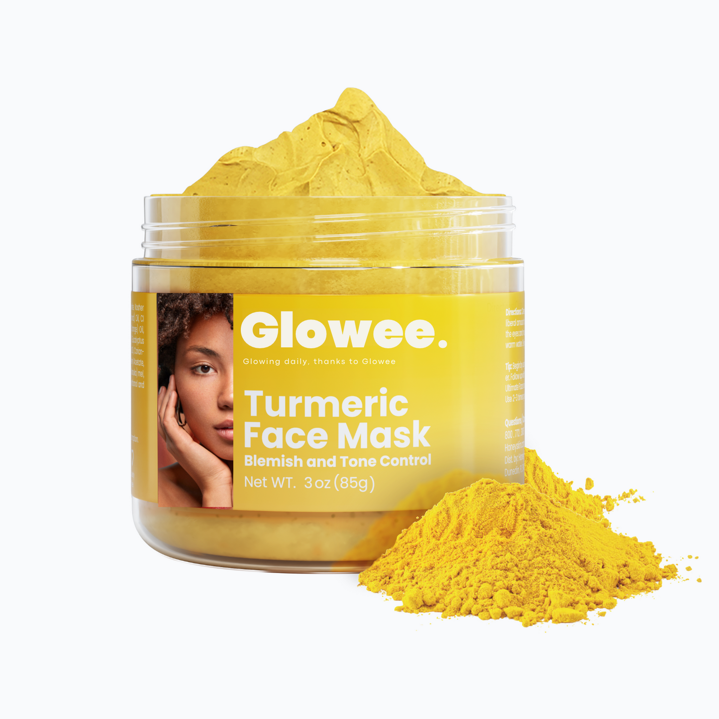 Clay Mask - Turmeric & Vitamins A + E